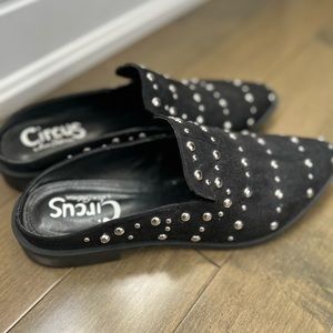 Circus by Sam Edelman Lucille Studded Mules/ Slides